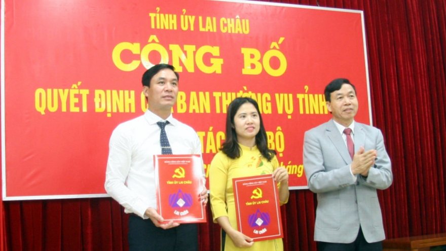 Lai Châu bổ nhiệm 2 tân Phó Chánh Văn phòng Tỉnh ủy